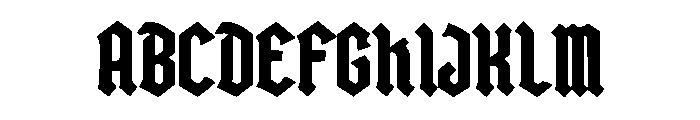 Avenakrypte Font UPPERCASE