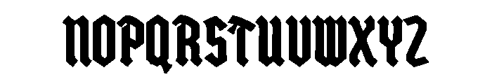 Avenakrypte Font UPPERCASE