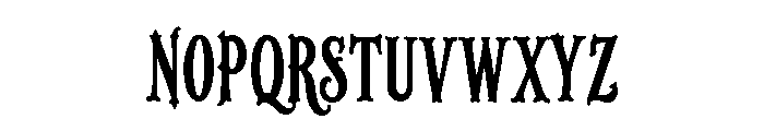 Avenford Font UPPERCASE