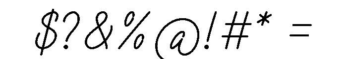 Avenleigh Font OTHER CHARS
