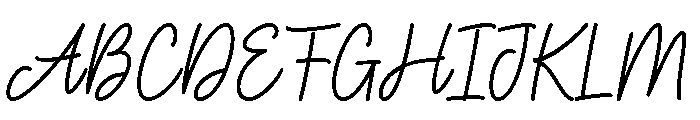 Avenleigh Font UPPERCASE