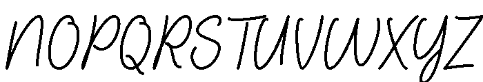 Avenleigh Font UPPERCASE
