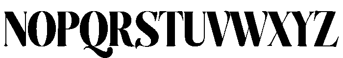 Avenoire Font UPPERCASE