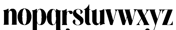 Avenoire Font LOWERCASE