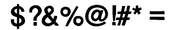 Avenue Co Font OTHER CHARS