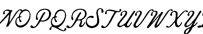 Avenue Market Script Regular Font UPPERCASE