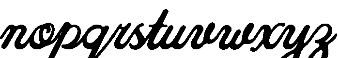 Avenue Market Script Regular Font LOWERCASE