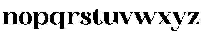 Avenue Mirage Regular Font LOWERCASE