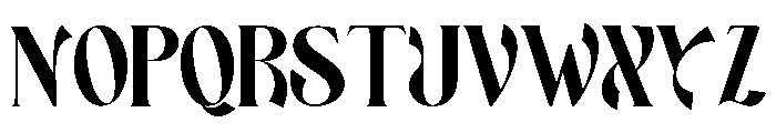 Averdyn Font UPPERCASE