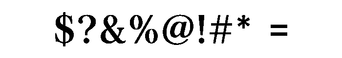 Averelle Font OTHER CHARS