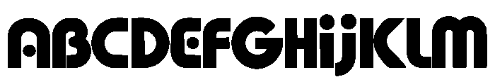 Avernique Font UPPERCASE