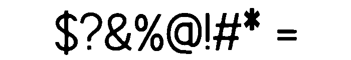 Avero Font OTHER CHARS