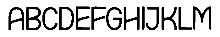 Avero Font UPPERCASE
