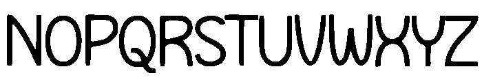 Avero Font UPPERCASE