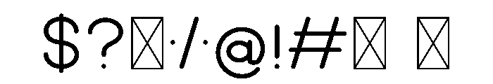 Averon Pro Font OTHER CHARS