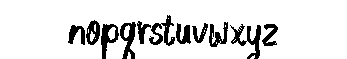 Averston Font LOWERCASE