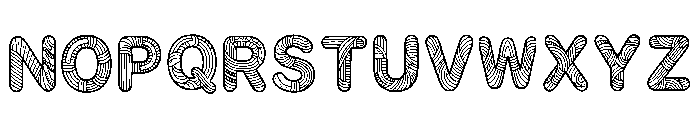 Avian Regular Font LOWERCASE