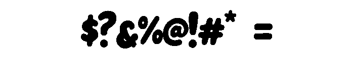 AviatersCombios Font OTHER CHARS