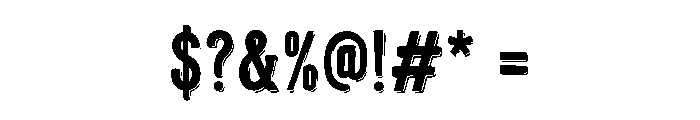 Aviation Font OTHER CHARS
