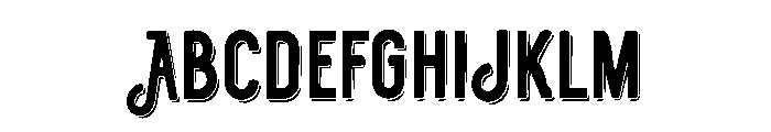 Aviation Font UPPERCASE