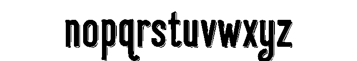 Aviation Font LOWERCASE