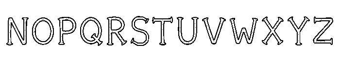 Avice Regular Font LOWERCASE