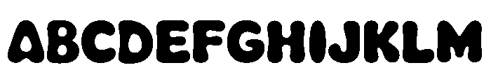 Avicoa Font UPPERCASE