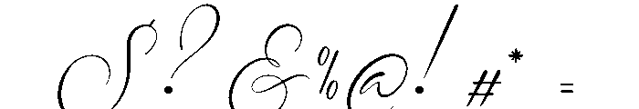 Avilantery Font OTHER CHARS