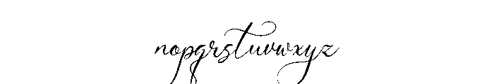 Avilantery Font LOWERCASE