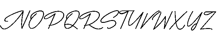 Avillah Font UPPERCASE