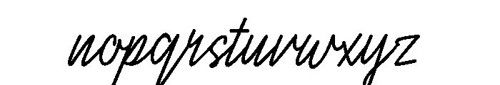 Avillah Font LOWERCASE