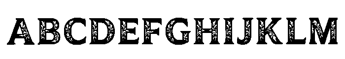 Aviva Regular Font UPPERCASE