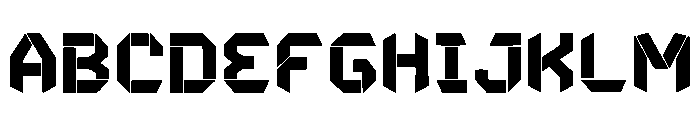 Avner Regular Font UPPERCASE