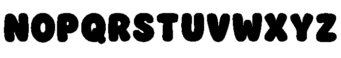 Avocado Milky Regular Font LOWERCASE