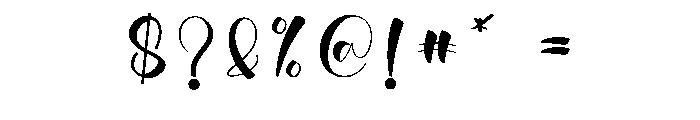 Avocado2 Font OTHER CHARS