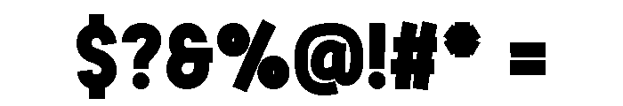 Avocandree Font OTHER CHARS