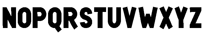 Avocandree Font UPPERCASE