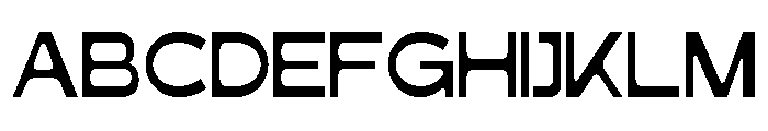 Avoge Regular Font UPPERCASE