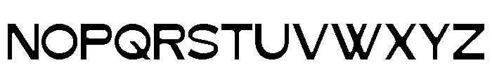 Avoge Regular Font UPPERCASE