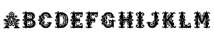 Avon Regular Font UPPERCASE