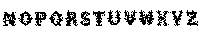 Avon Regular Font UPPERCASE