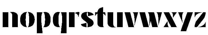 Avoria Black Font LOWERCASE