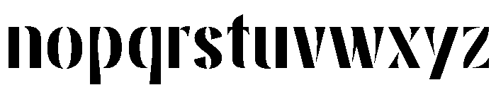 Avoria Bold Font LOWERCASE