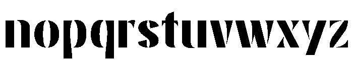 Avoria Extra Bold Font LOWERCASE