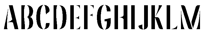 Avoria Semi Bold Font UPPERCASE