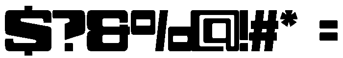 Avren Regular Font OTHER CHARS