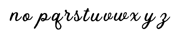 Avyaan Font LOWERCASE