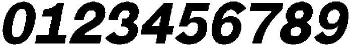 AV Qalisa Black Oblique otf (900) Font OTHER CHARS