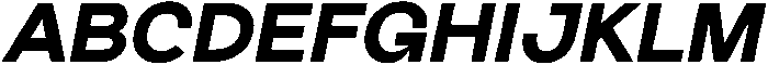 AV Qalisa Black Oblique otf (900) Font UPPERCASE