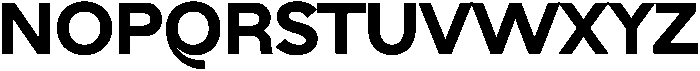 AV Qalisa Black otf (900) Font UPPERCASE
